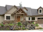 Vacation House Plan Front Photo 01 - Canterville Craftsman Home 011D-0206 - Search House Plans and More