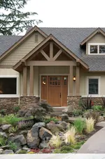 Vacation House Plan Front Photo 04 - Canterville Craftsman Home 011D-0206 - Search House Plans and More