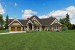 European House Plan Front Photo 04 - Lynnwood Craftsman Home 011S-0207 - Shop House Plans and More