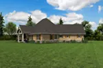 European House Plan Rear Photo 07 - Lynnwood Craftsman Home 011S-0207 - Shop House Plans and More