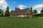 Country House Plan Side View Photo - Vineyard Hill Craftsman Home 011S-0215 - Shop House Plans and More