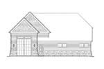 Craftsman House Plan Rear Elevation -  012D-6008 | House Plans and More