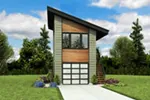 Modern House Plan Front Photo 02 - Frida Apartment Garage 012D-7506 | House Plans and More