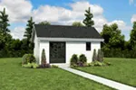 Modern Farmhouse Plan Front Photo 07 - Moorpark Modern Studio 012D-7507 | House Plans and More