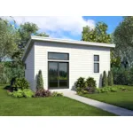 Modern Farmhouse Plan Front of House 012D-7508