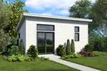 Modern House Plan Front of Home - 012D-7510 | House Plans and More