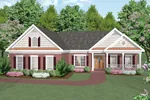 Ranch House Plan Front Image - Ellisport Ranch Home 013D-0015 - Search House Plans and More