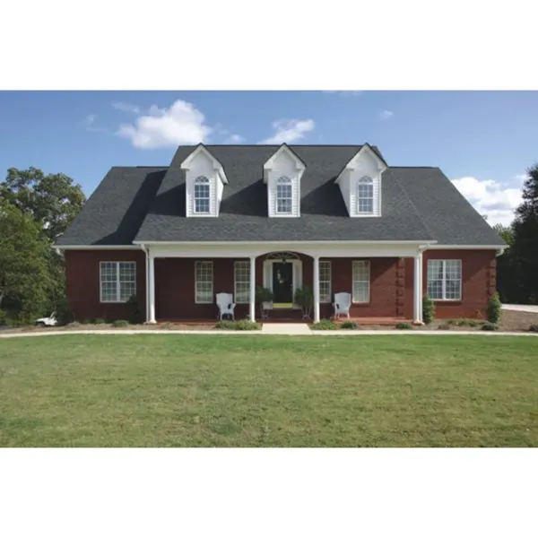 Home With Triple Dormers Create Terrific Curb Appeal