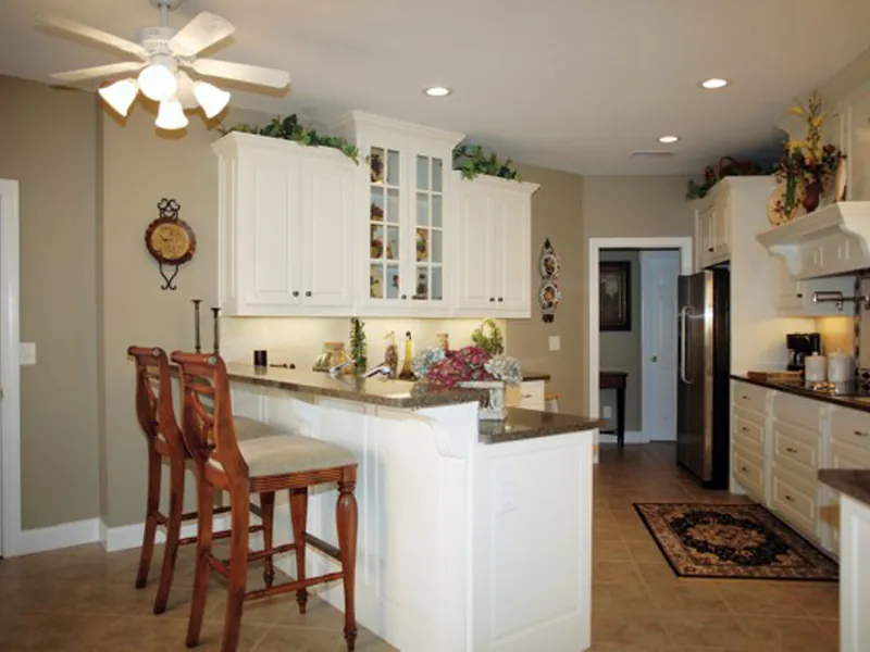 Traditional House Plan Kitchen Photo 01 - Mannington Southern Home 013D-0022 - Shop House Plans and More