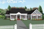 Craftsman House Plan Front Image - Fruitland Ranch Home 013D-0025 - Search House Plans and More