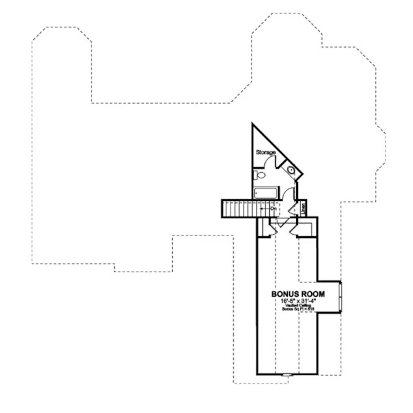 Country French House Plan Bonus Room - Selkirk Country French Home 013D-0053 - Shop House Plans and More