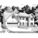 European House Plan Front Photo 03 - Rocky Ford European Home 013D-0089 - Shop House Plans and More