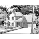 Country House Plan Front Photo 03 - Hamilton Bay European Home 013D-0097 - Search House Plans and More