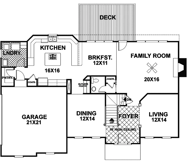 Florida House Plan First Floor - Montrose Bay European Home 013D-0108 - Shop House Plans and More