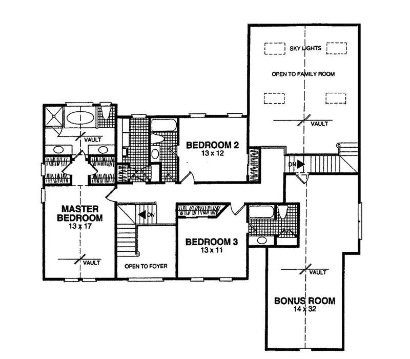 Country House Plan Second Floor - Marley Farm Country Home 013D-0111 - Shop House Plans and More
