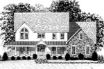 Country House Plan Front Image of House - Marley Farm Country Home 013D-0111 - Shop House Plans and More