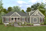 House Plan Front of Home 013D-0156