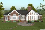 Ranch House Plan Color Image of House - Mount Berry Traditional Home 013D-0159 - Shop House Plans and More