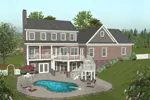 Craftsman House Plan Color Image of House - Graham Craftsman Home 013D-0170 - Search House Plans and More
