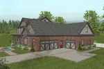 Craftsman House Plan Front Image - Spring Canyon Craftsman Home 013D-0172 - Shop House Plans and More