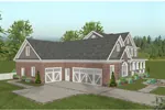 Craftsman House Plan Color Image of House - Chancellor Craftsman Home 013D-0173 - Search House Plans and More