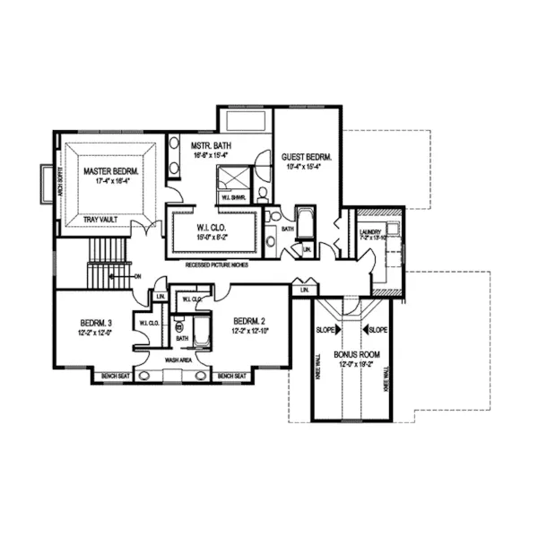 Luxury House Plan Second Floor - Natchez Luxury Craftsman Home 013D-0178 - Shop House Plans and More