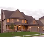 Rustic, Yet Luxurious Craftsman Two-Story Home