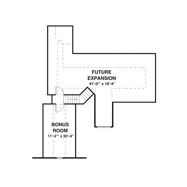 Traditional House Plan Bonus Room - Kendrick Mill Craftsman Home 013D-0180 - Search House Plans and More