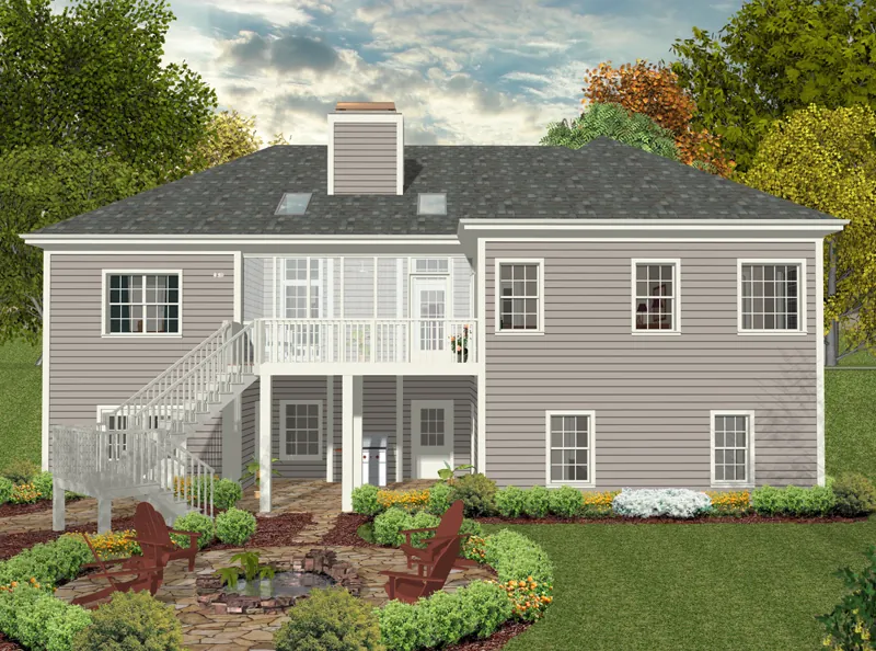 Traditional House Plan Color Image of House - Kendrick Mill Craftsman Home 013D-0180 - Search House Plans and More