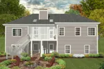 Ranch House Plan Color Image of House - Kendrick Mill Craftsman Home 013D-0180 - Search House Plans and More