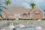 Beach & Coastal House Plan Rear Photo of House - Corinth Country Home 013D-0181 - Search House Plans and More