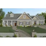 Craftsman House Plan Front of House 013D-0204