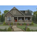 Country House Plan Front of House 013D-0210