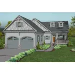 Craftsman House Plan Front of House 013D-0211