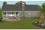 Craftsman House Plan Rear Photo 01 - Primrose Park Country Home 013D-0212 - Shop House Plans and More