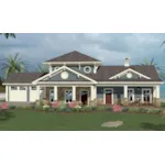 Arts & Crafts House Plan Front of House 013D-0215