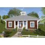 Southern House Plan Front of House 013D-0216