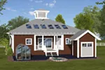 Florida House Plan Rear Photo 01 - Eco Box Green Home 013D-0216 - Search House Plans and More