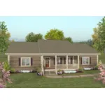 Traditional House Plan Front of House 013D-0218