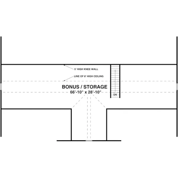 Ranch House Plan Bonus Room - Somerset Hill Ranch Home 013D-0219 - Shop House Plans and More