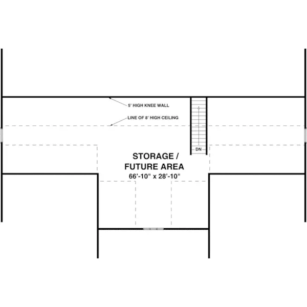 Lake House Plan Bonus Room - Larkspur Lane Ranch Home 013D-0220 - Shop House Plans and More