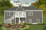 Front of Home - Roanoake Hill Multi Level Home 013D-0225 - Shop House Plans and More
