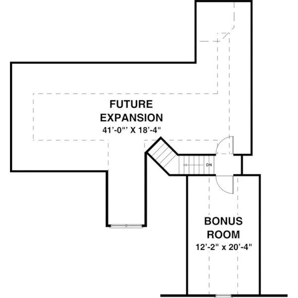 Ranch House Plan Bonus Room - Fincastle Hill Ranch Home 013D-0227 - Search House Plans and More