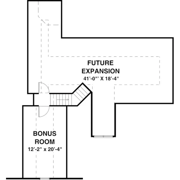 Vacation House Plan Bonus Room - Falls Church Arts And Crafts Home 013D-0230 - Search House Plans and More