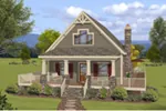 Vacation House Plan Front of Home - Chesnut Ridge Bay 013D-0231 - Search House Plans and More