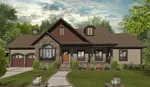 Front of Home - Casa Verde Green Home 013D-0232 - Search House Plans and More