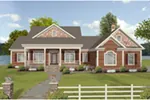 Cape Cod & New England House Plan Front of Home - Waterside Country Home 013D-0236 - Shop House Plans and More
