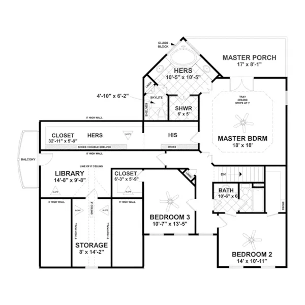 Lower Level Floor - Havenwood Two-Story Home 013D-0239 - Search House Plans and More