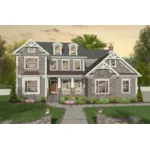 Rustic House Plan Front of House 013D-0242