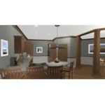 Arts & Crafts House Plan Kitchen Photo 01 - Cheyenne Peak Rustic Home 013D-0244 - Shop House Plans and More